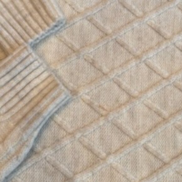 Pre-Loved Mersea Lisbon Traveller Mock Turtleneck in Ivory - OS - Picture 7 of 8